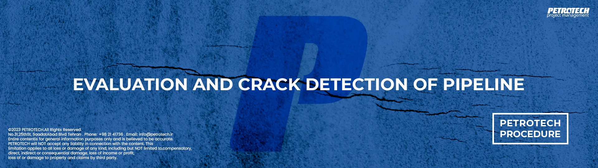 EVALUATION AND CRACK DETECTION OF PIPELINE
